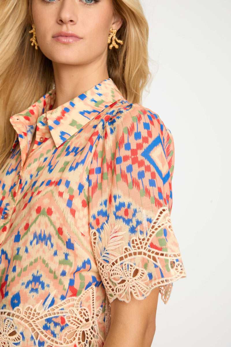 Tay Top in Sunset Ikat