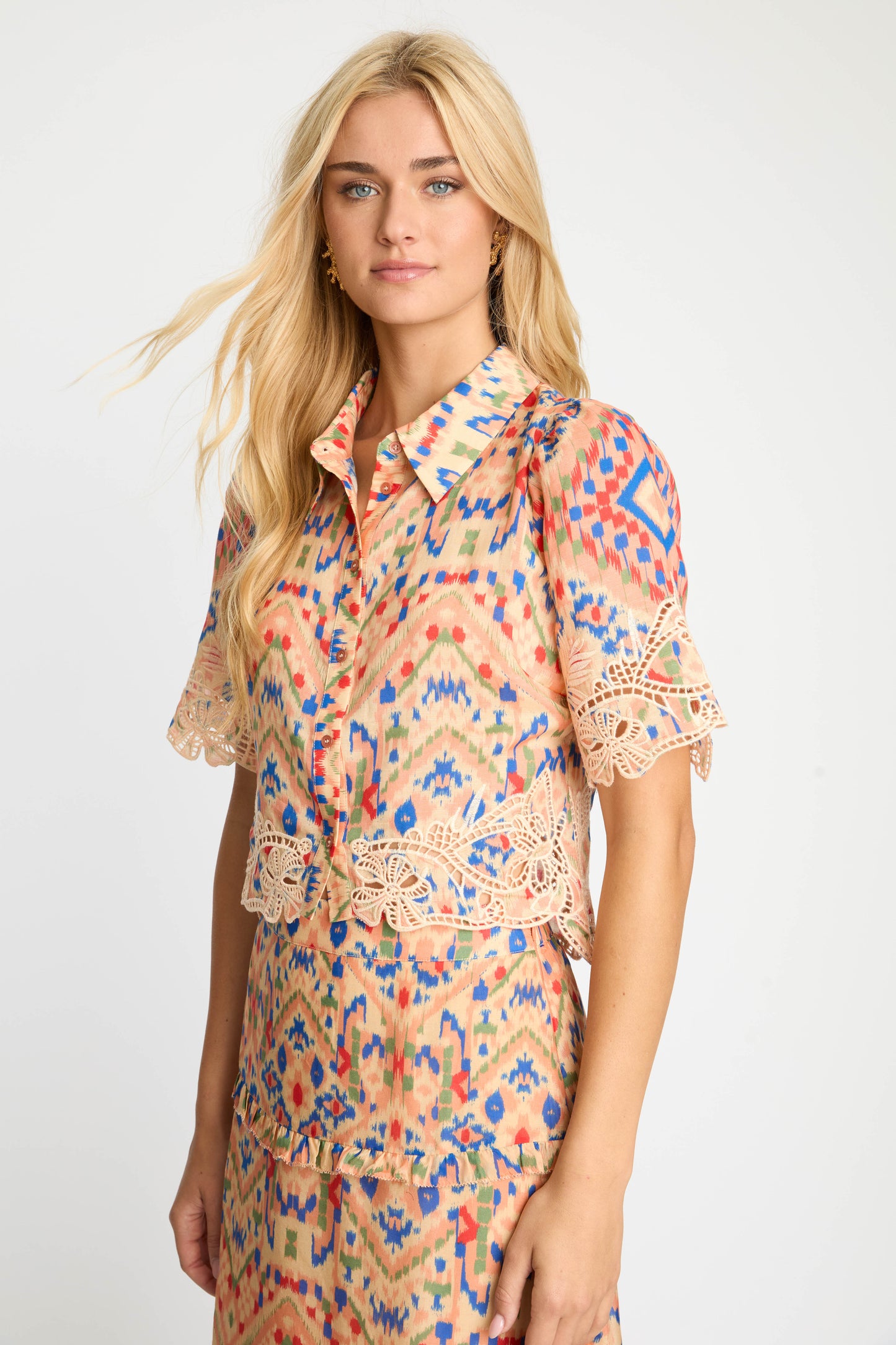 Tay Top in Sunset Ikat