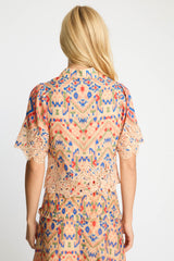 Tay Top in Sunset Ikat