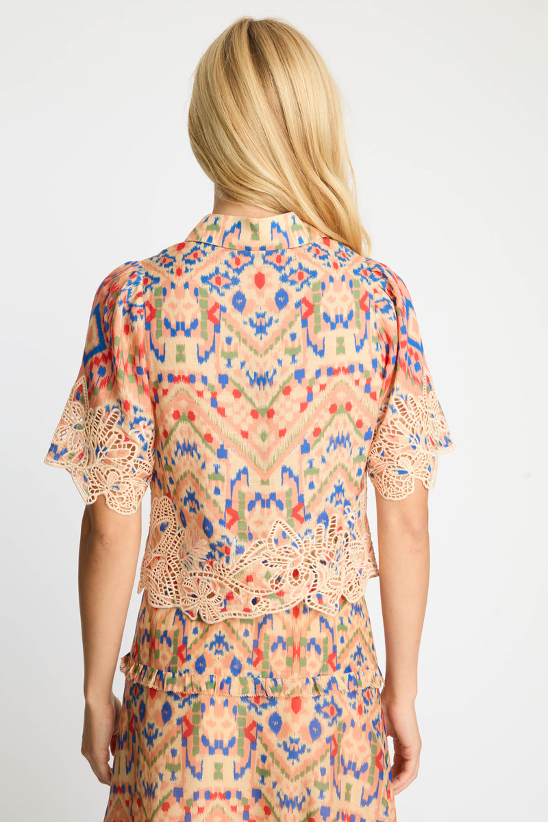 Tay Top in Sunset Ikat
