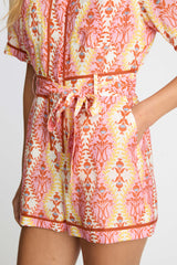 Marilyn Romper in Heritage Floral