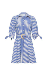 Cara Cara - Caro Mini Dress - Seersucker Blue