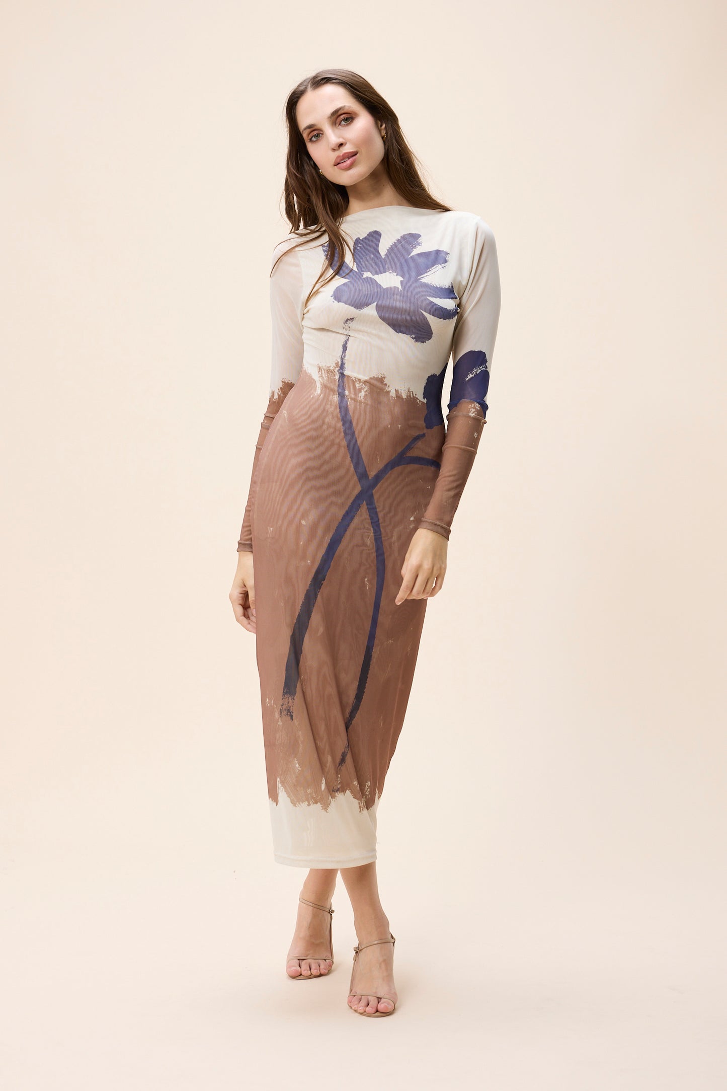 AUREN MIDI DRESS