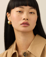 Jenny Bird - Chunky Doune Hoops - High Polish Gold