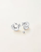Jenny Bird - Chunky Doune Hoops - High Polish Silver