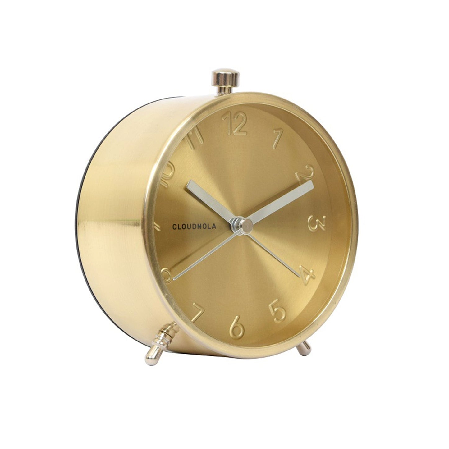 Glam Gold - Alarm Clock - Silent Mechanism - Premium Shine