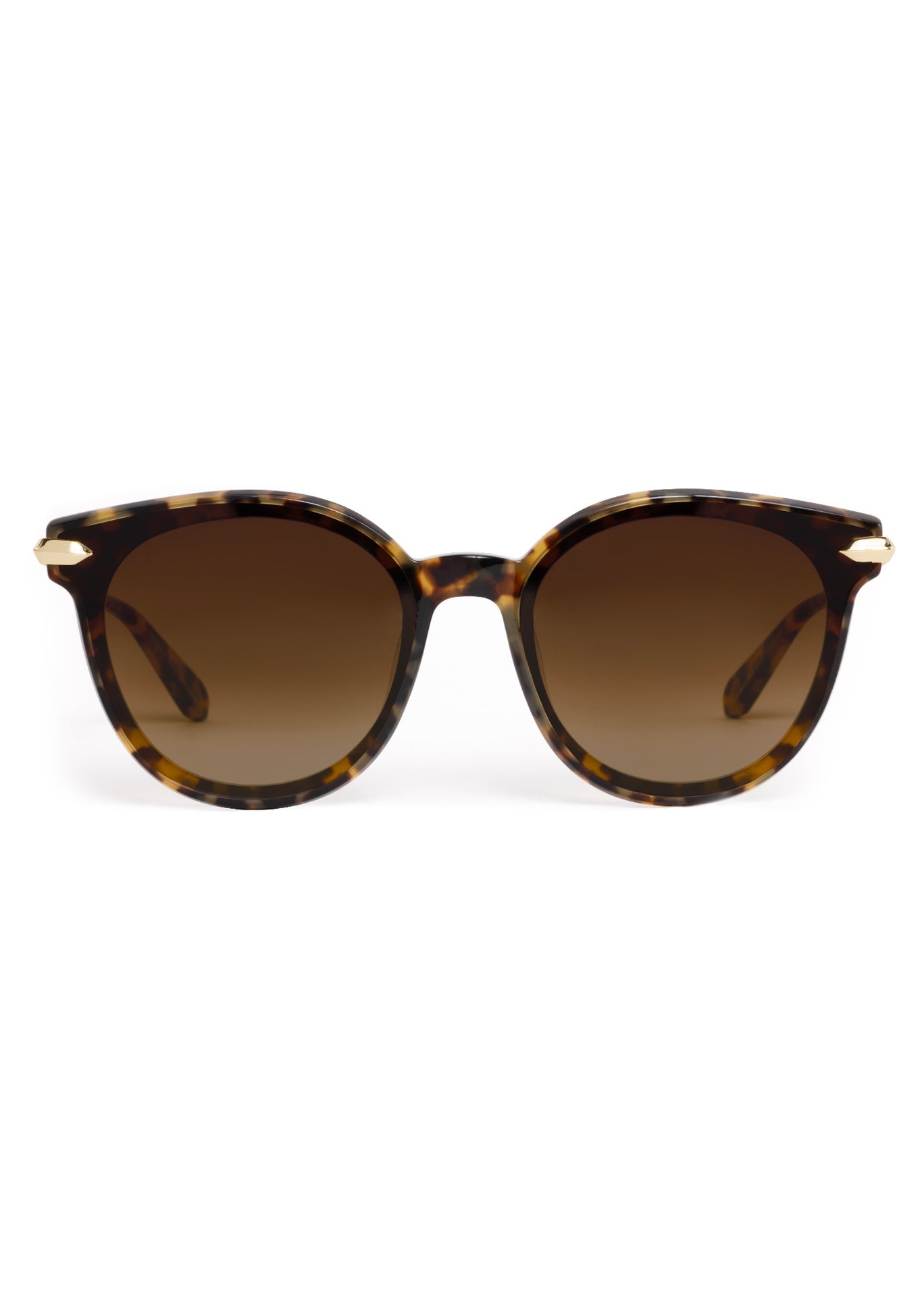 Krewe Sunglasses - Colette Nylon - Blonde Tortoise 18K