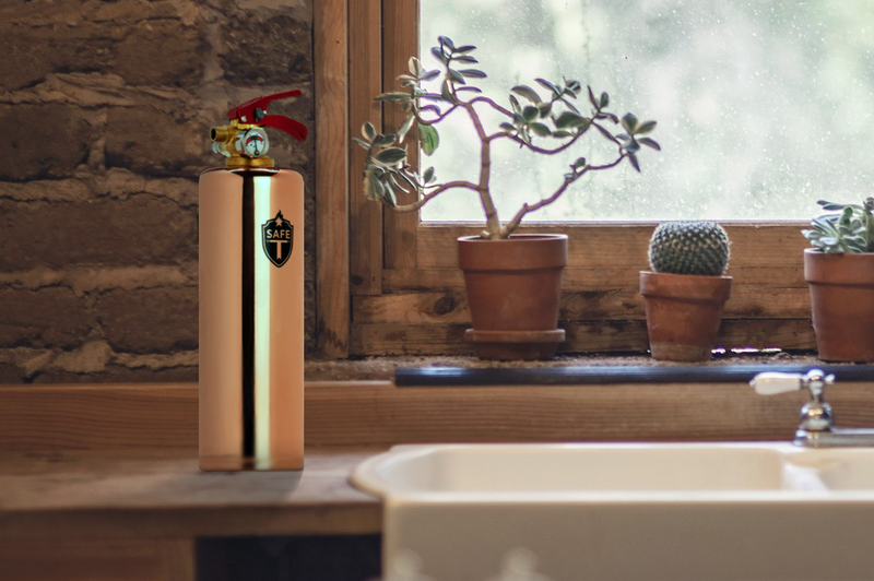 Copper Fire Extinguisher
