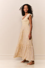 LoveShackFancy - Chessie Blooming Floral Maxi Dress