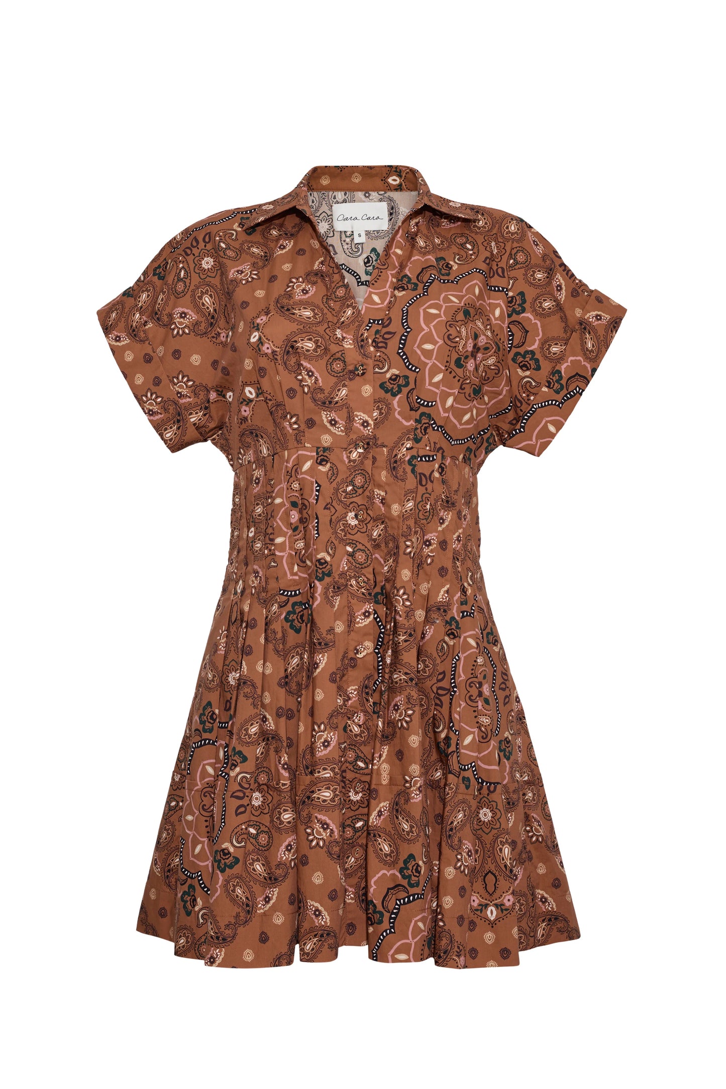 Cara Cara Sawyer Dress Bandana Camel