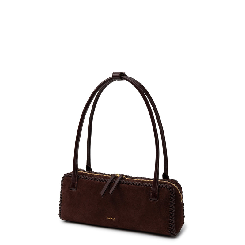 Sancia - The Kotli Bag - Espresso Suede