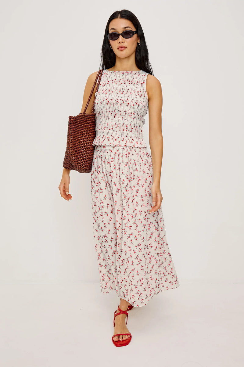 Dax Skirt in Rouge Romantic, view 2
