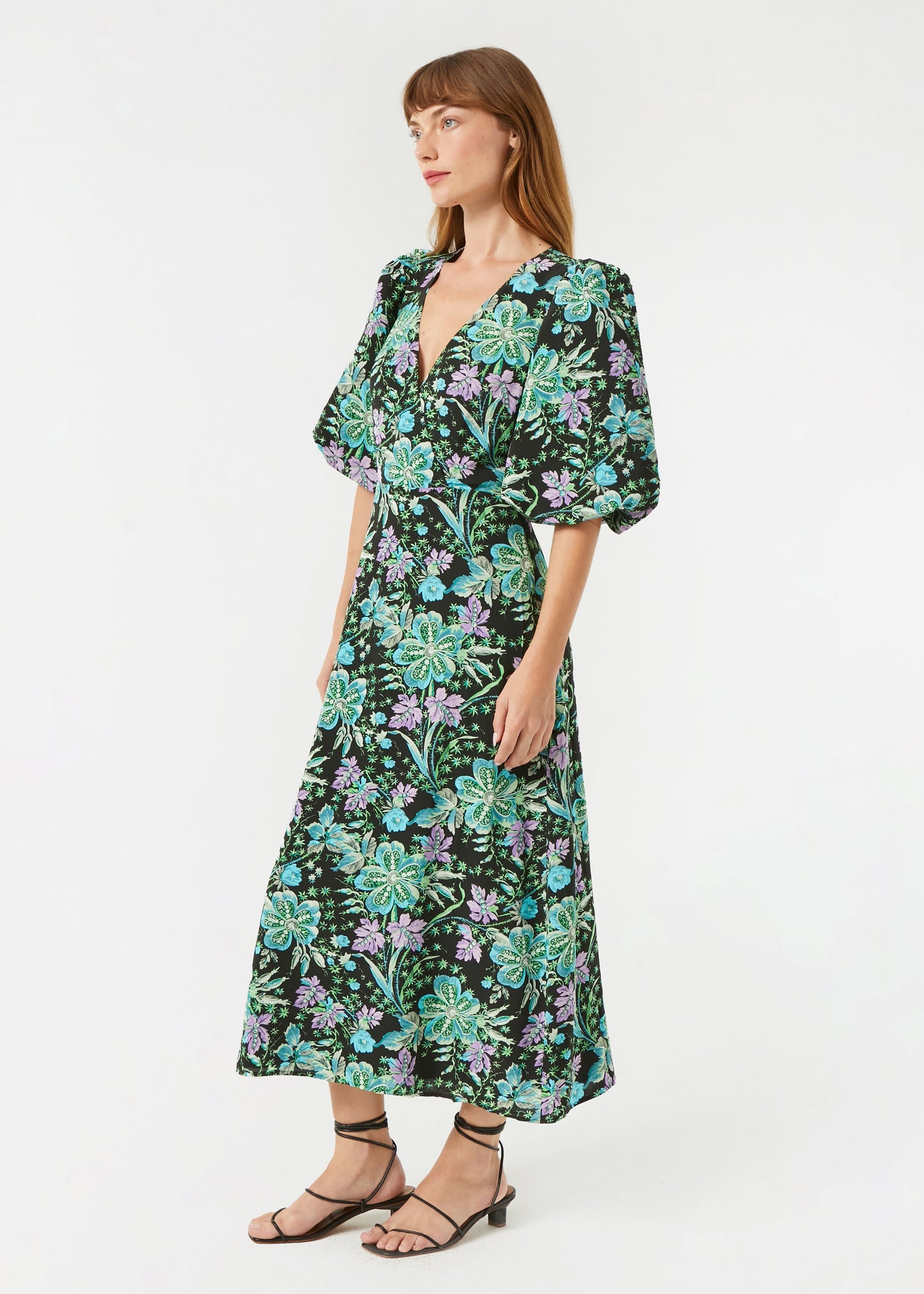 Rhode Ina Dress, Hibiscus