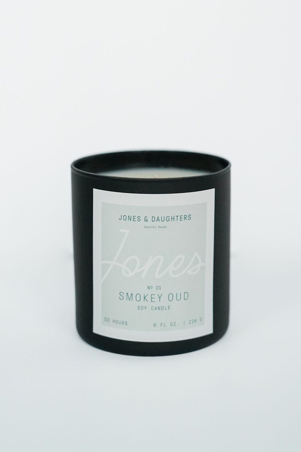 Jones & Daughters No. 1 Candle, Smokey Oud
