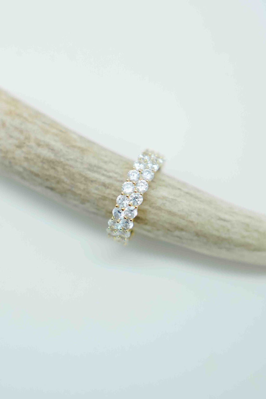 Load image into Gallery viewer, Madison Double Eternity Band
