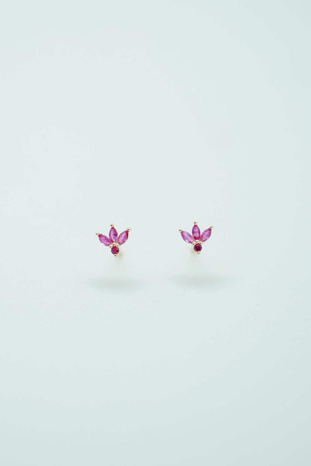 Load image into Gallery viewer, Jane Pink Stud Earrings
