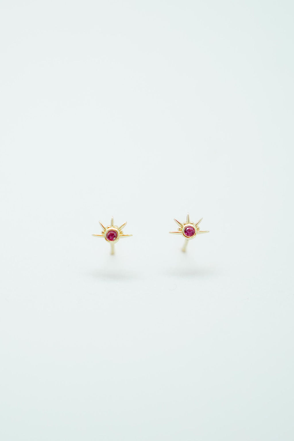 Load image into Gallery viewer, Bleecker Pink Stud Earrings
