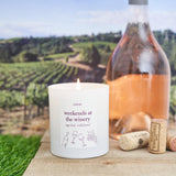 Weekends at the Winery Candle