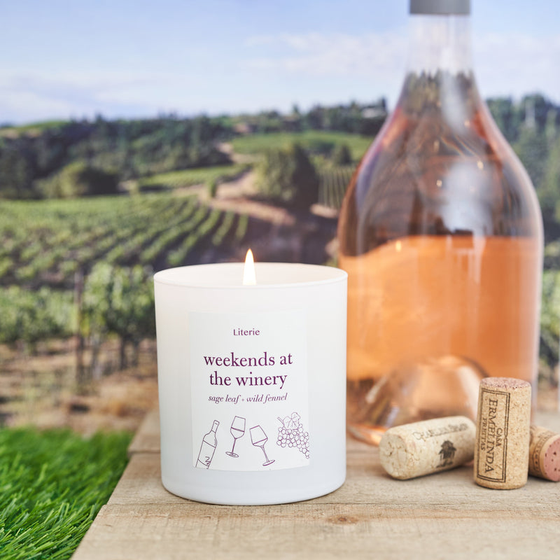 Weekends at the Winery Candle