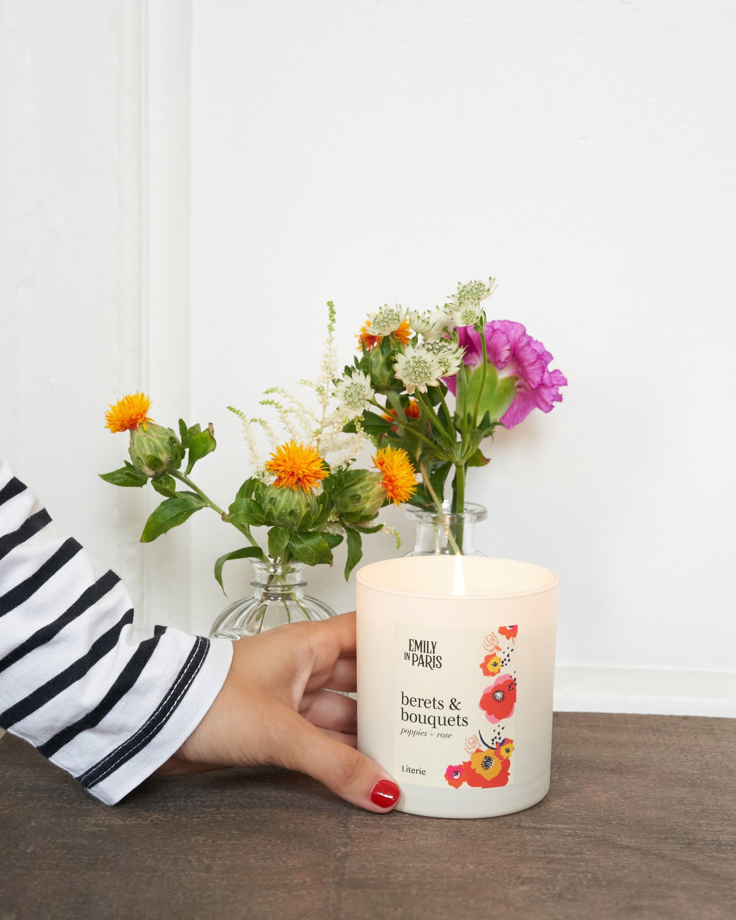 Berets & Bouquets Candle