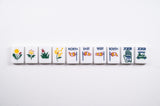 The Country Club Set -  Mahjong Tiles:  Winning White