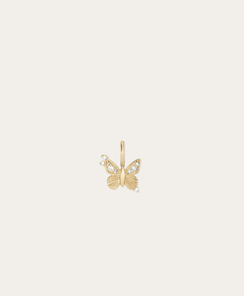 Adina Reyter Diamond Butterfly Mini Charm