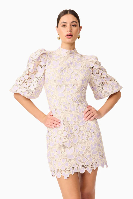 Elliatt - Jasmine Long Sleeves Mini Dress