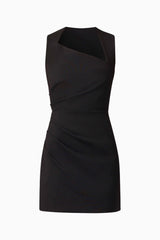 Elliatt - Alina Asymmetrical Mini Dress - Black