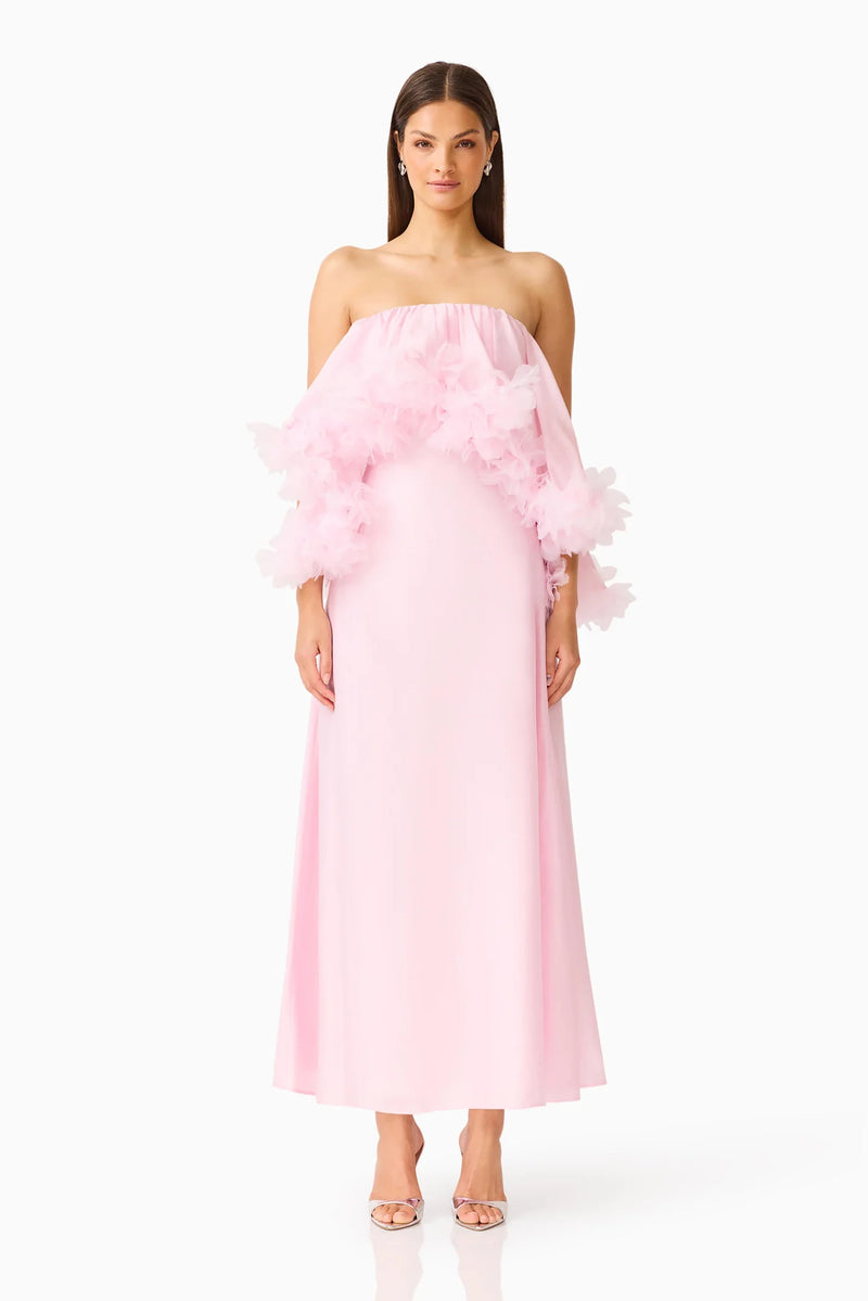 Elliatt - Fiorina Strapless Gown - Pale Pink
