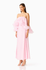 Elliatt - Fiorina Strapless Gown - Pale Pink