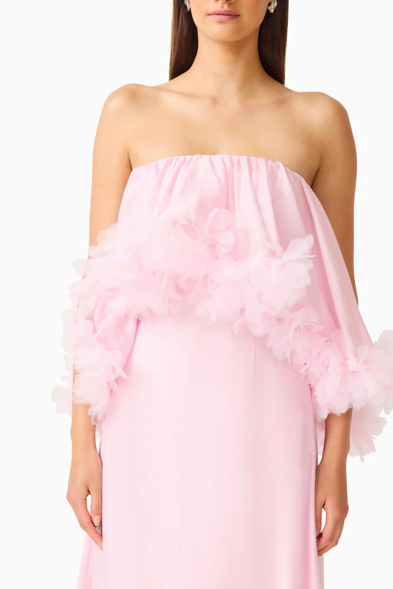 Elliatt - Fiorina Strapless Gown - Pale Pink