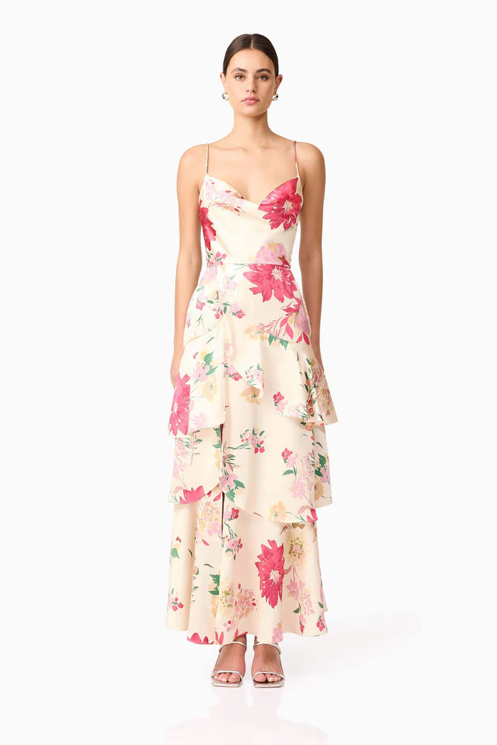 Elliatt - Rosalina Gown -  Ivory Floral