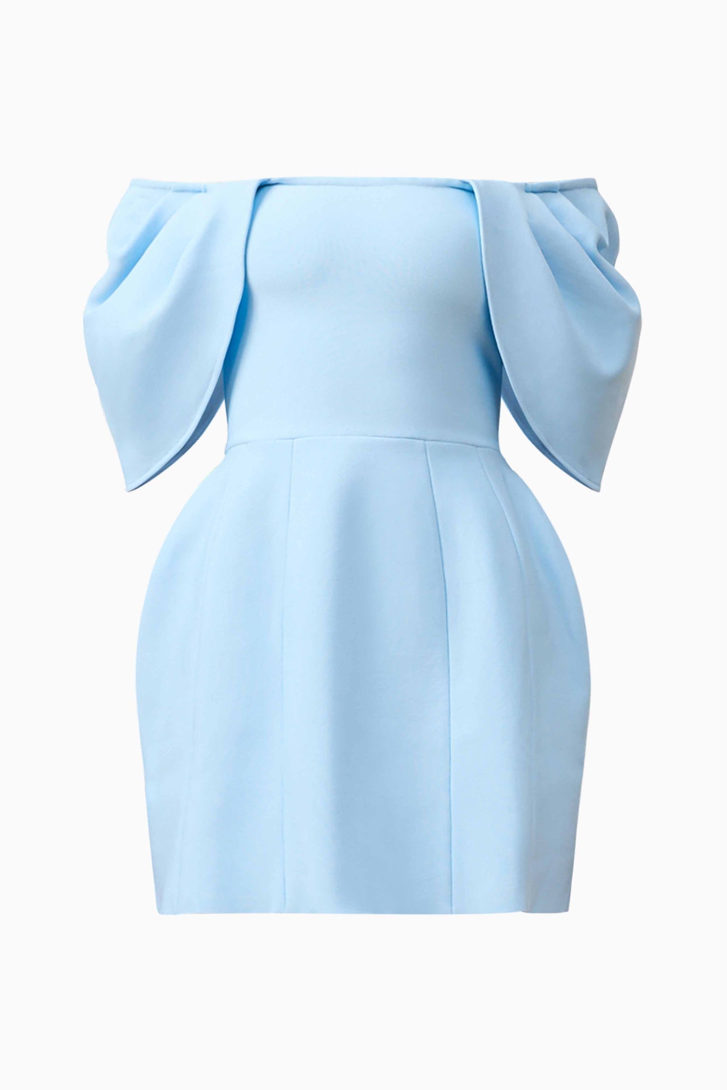 Elliatt - Fiona Off The Shoulder Mini Dress - Bridal Blue