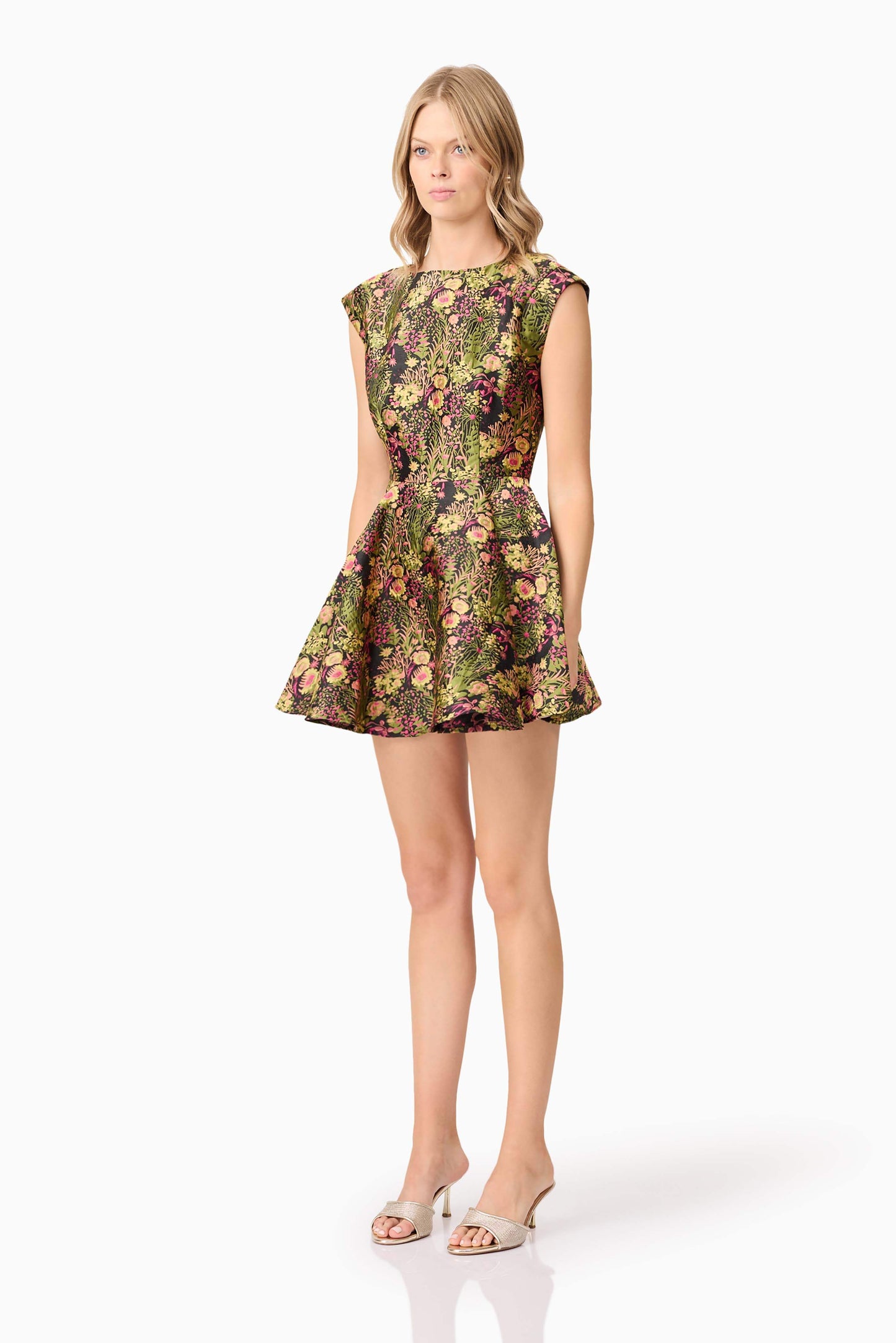 Elliatt - Cindy A-Line Mini Dress - Floral