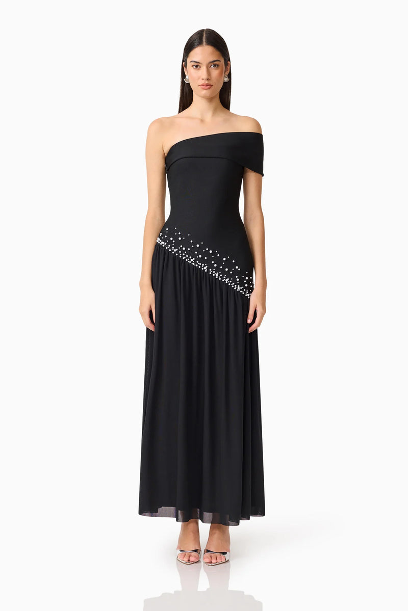 Elliatt - Natasia Off Shoulder Gown - Black