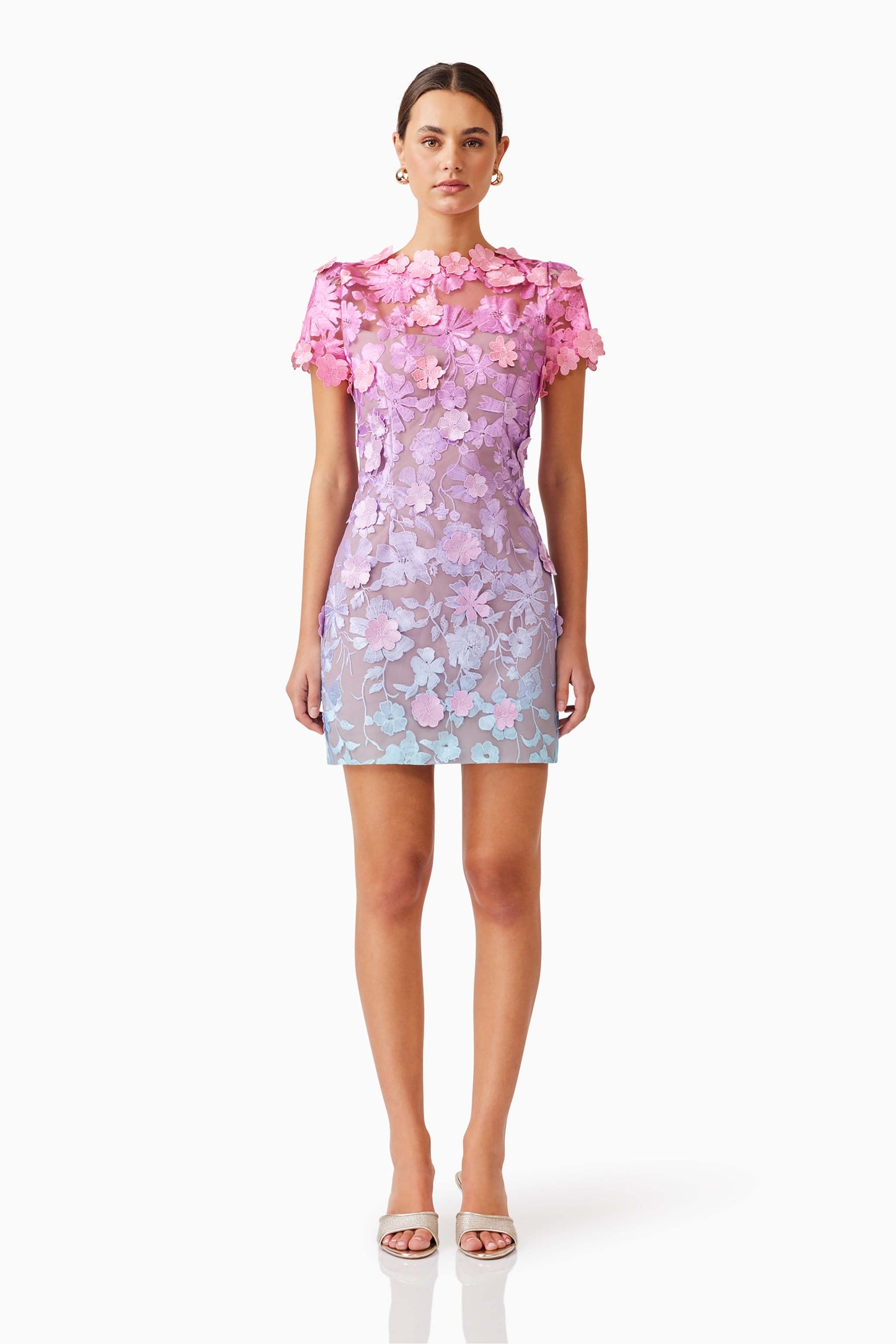 Elliatt - Elle Mini Dress - Pink & Blue Ombre Jones & Daughters Elliatt - Elle Mini Dress - Pink & Blue Ombre Jones & Daughters