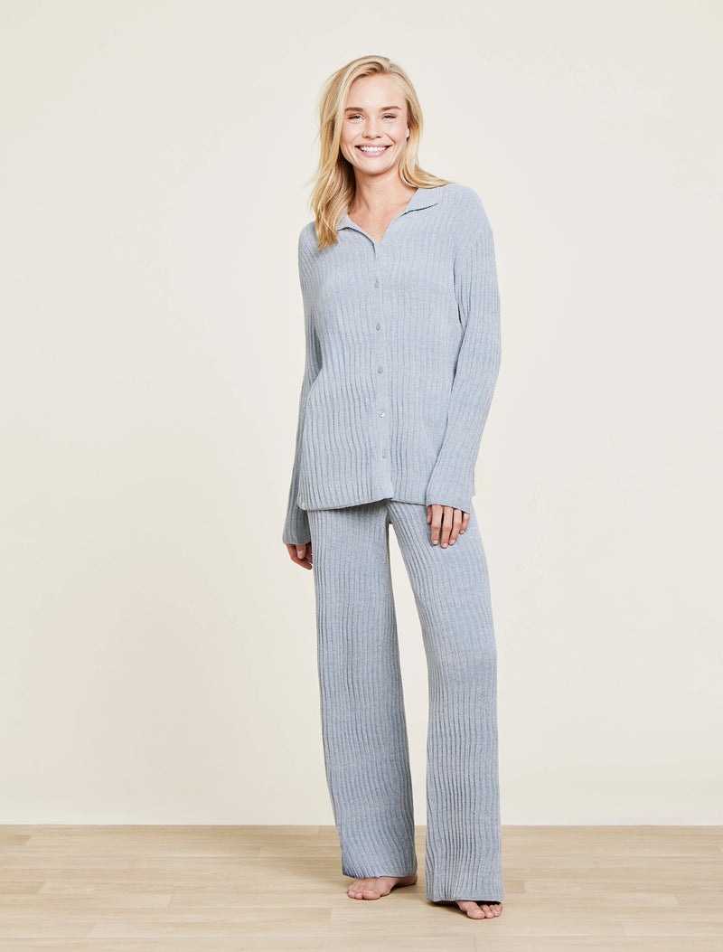 Barefoot Dreams - CozyChic Ultra Lite Wave Shirt - Moonbeam