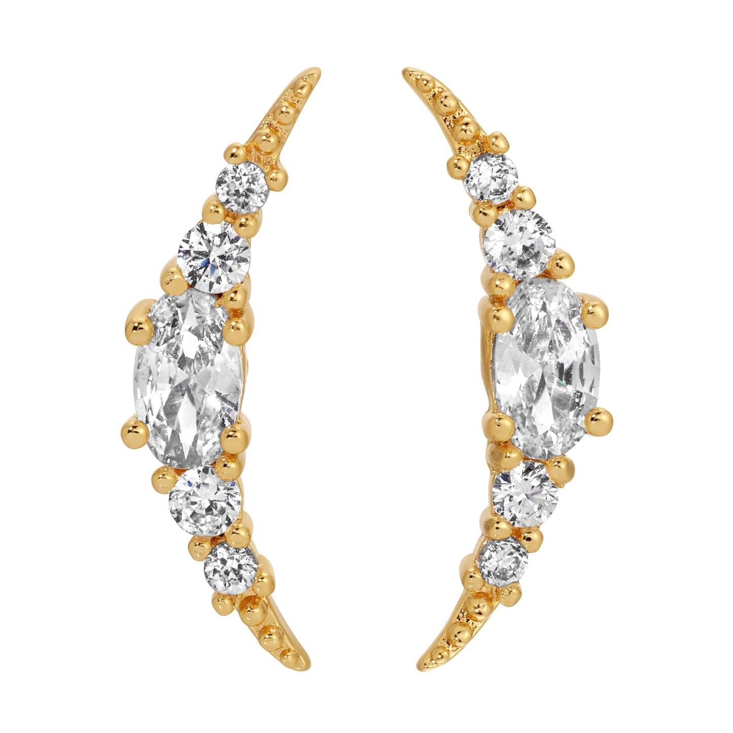 Erin Fader Jewelry - Crescent Crawlers