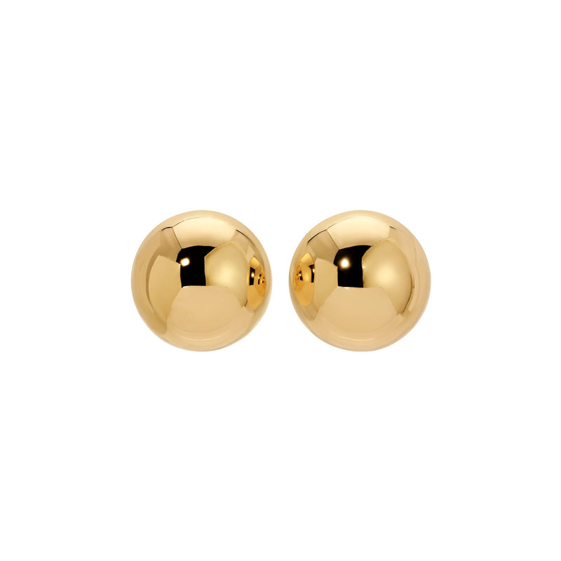 Erin Fader Jewelry - Sphere Earrings - Gold Medium