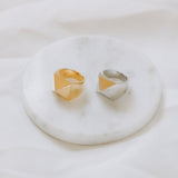 Erin Fader Jewelry - Pyramid Ring - Gold Medium