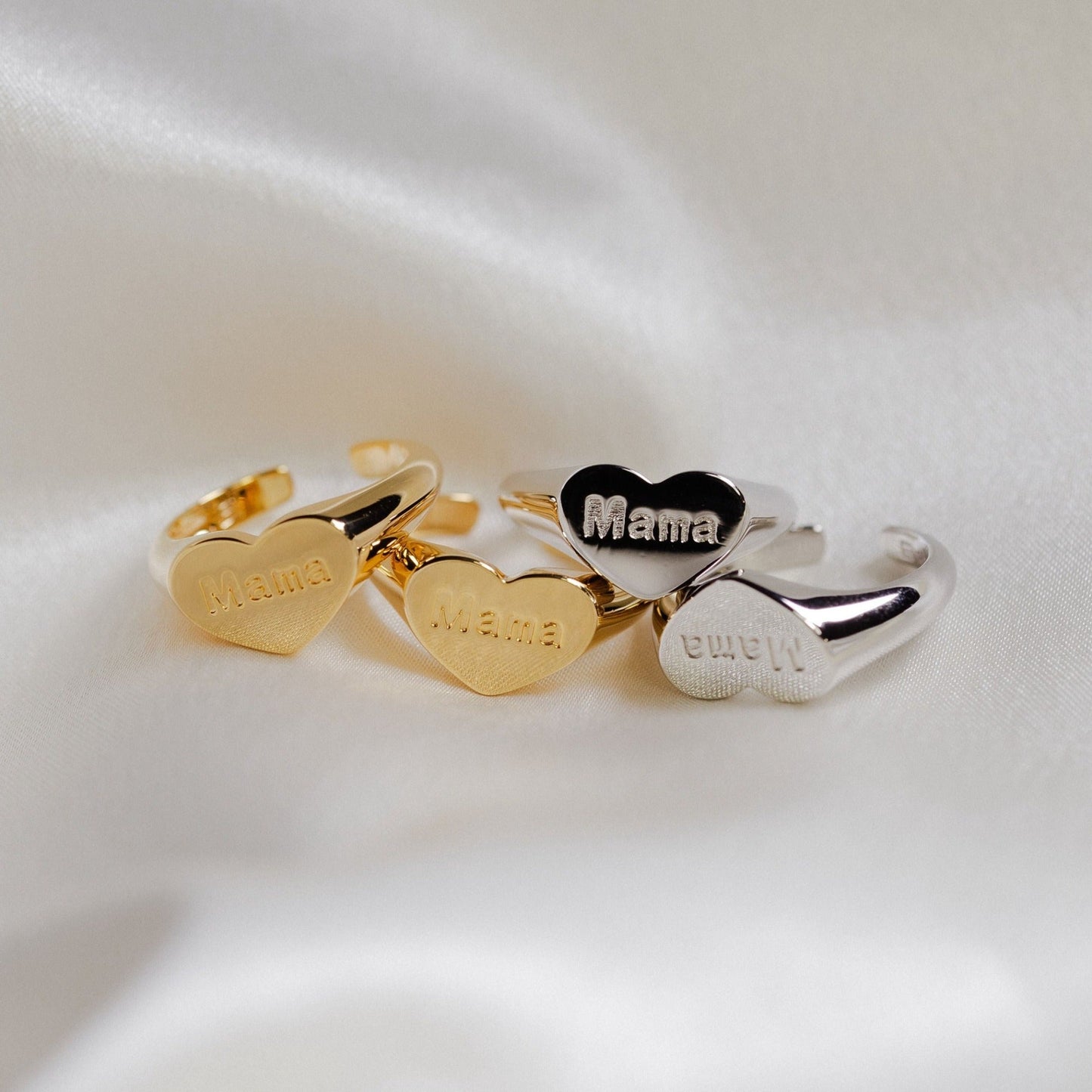 Mama Ring - Sterling Silver