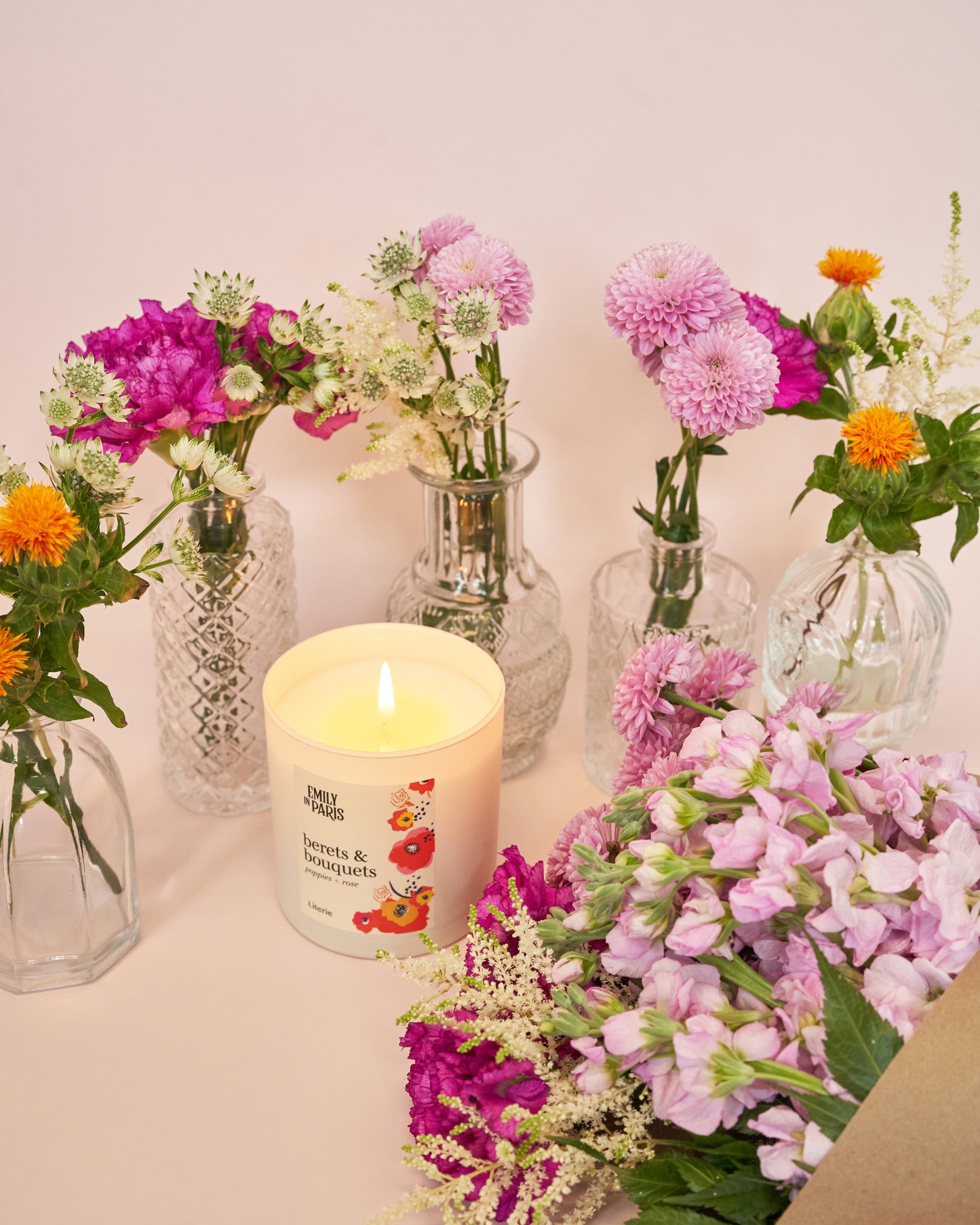 Berets & Bouquets Candle