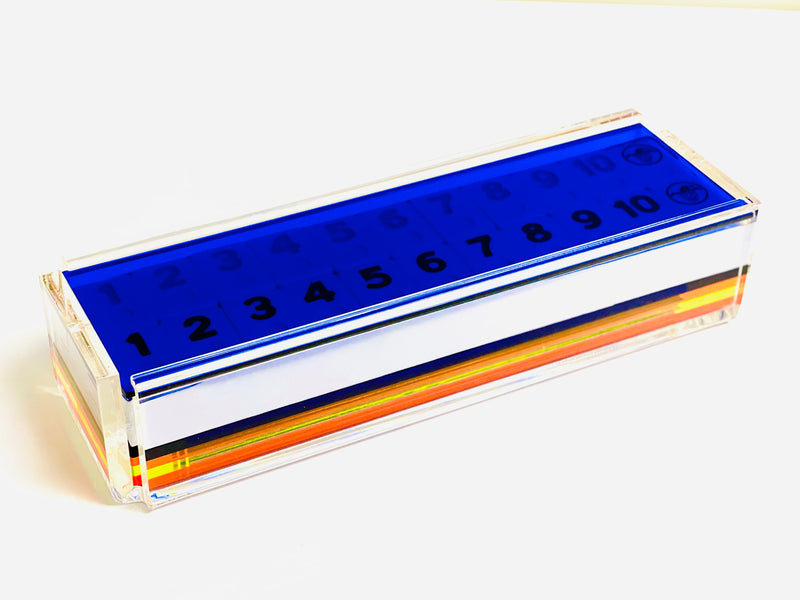 Luxe Rummy Tile Game with Color Racks