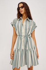 Rails - Evaline Dress - Marsala Stripe