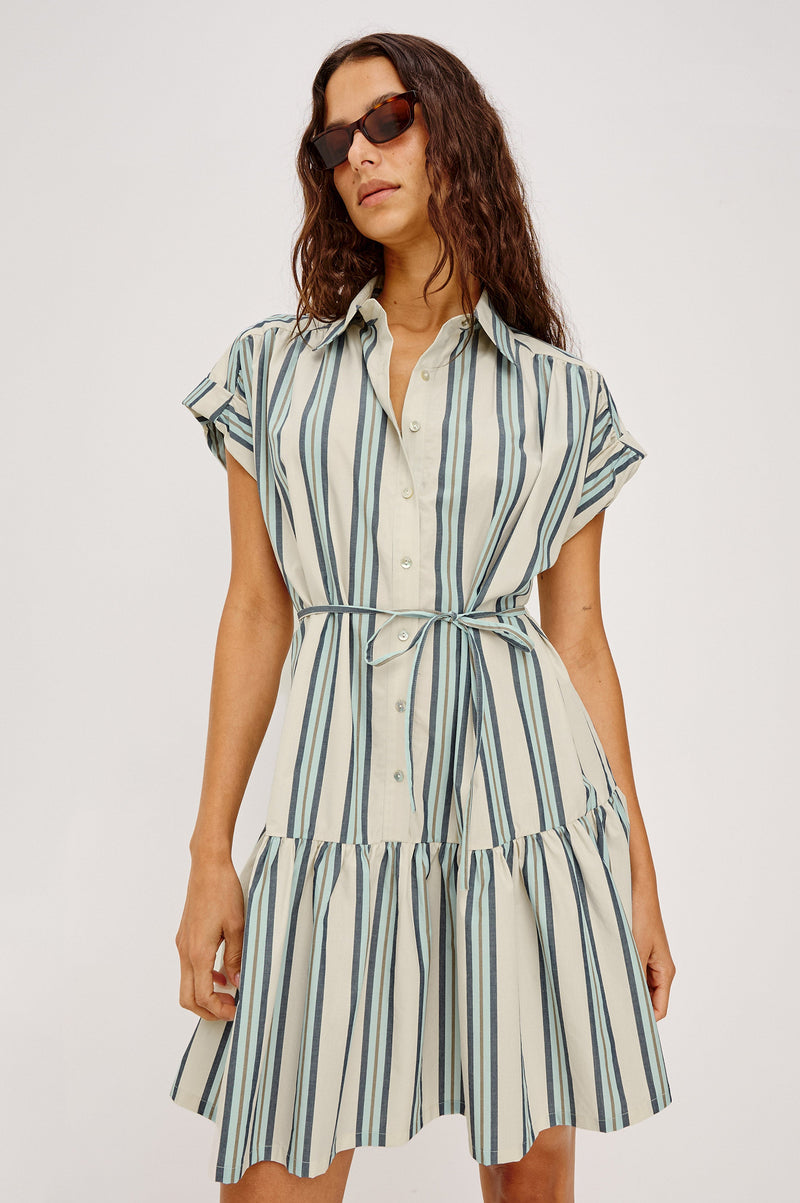 Rails - Evaline Dress - Marsala Stripe