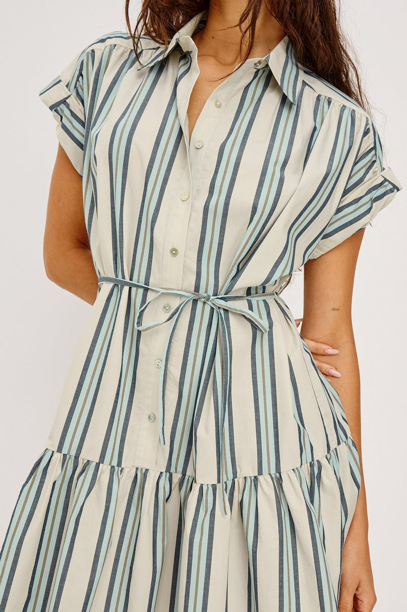 Rails - Evaline Dress - Marsala Stripe