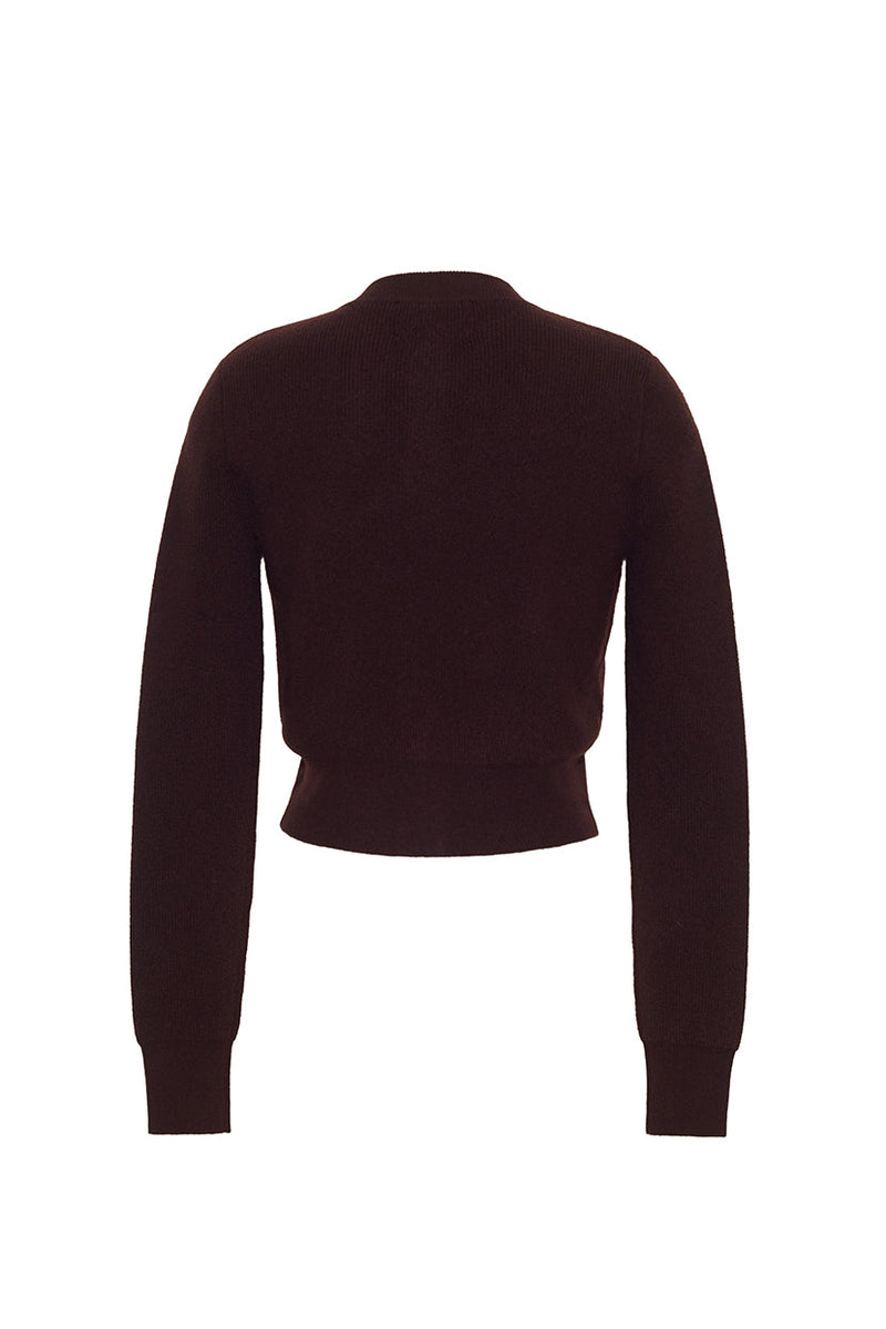 Cara Cara - Ellery Cardigan - Cocoa