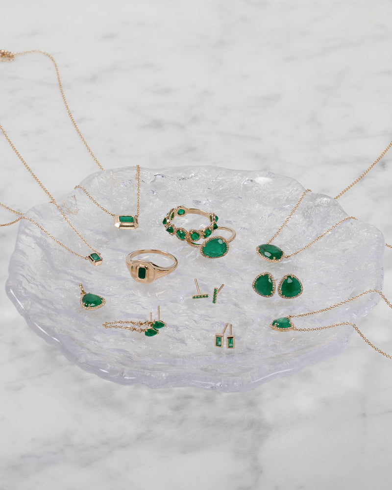 Diamond Emerald Ring