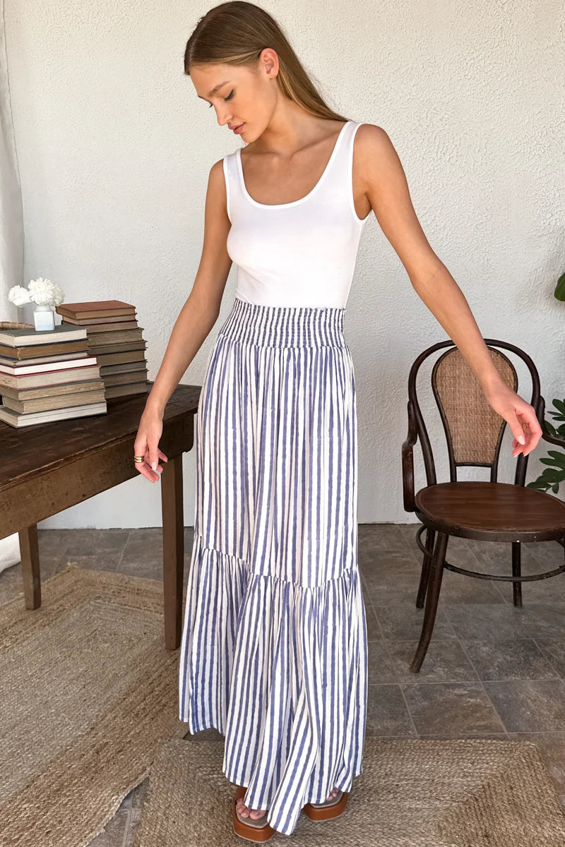 Shirred Skirt
