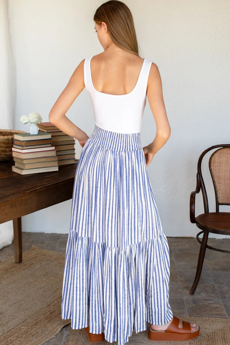 Shirred Skirt